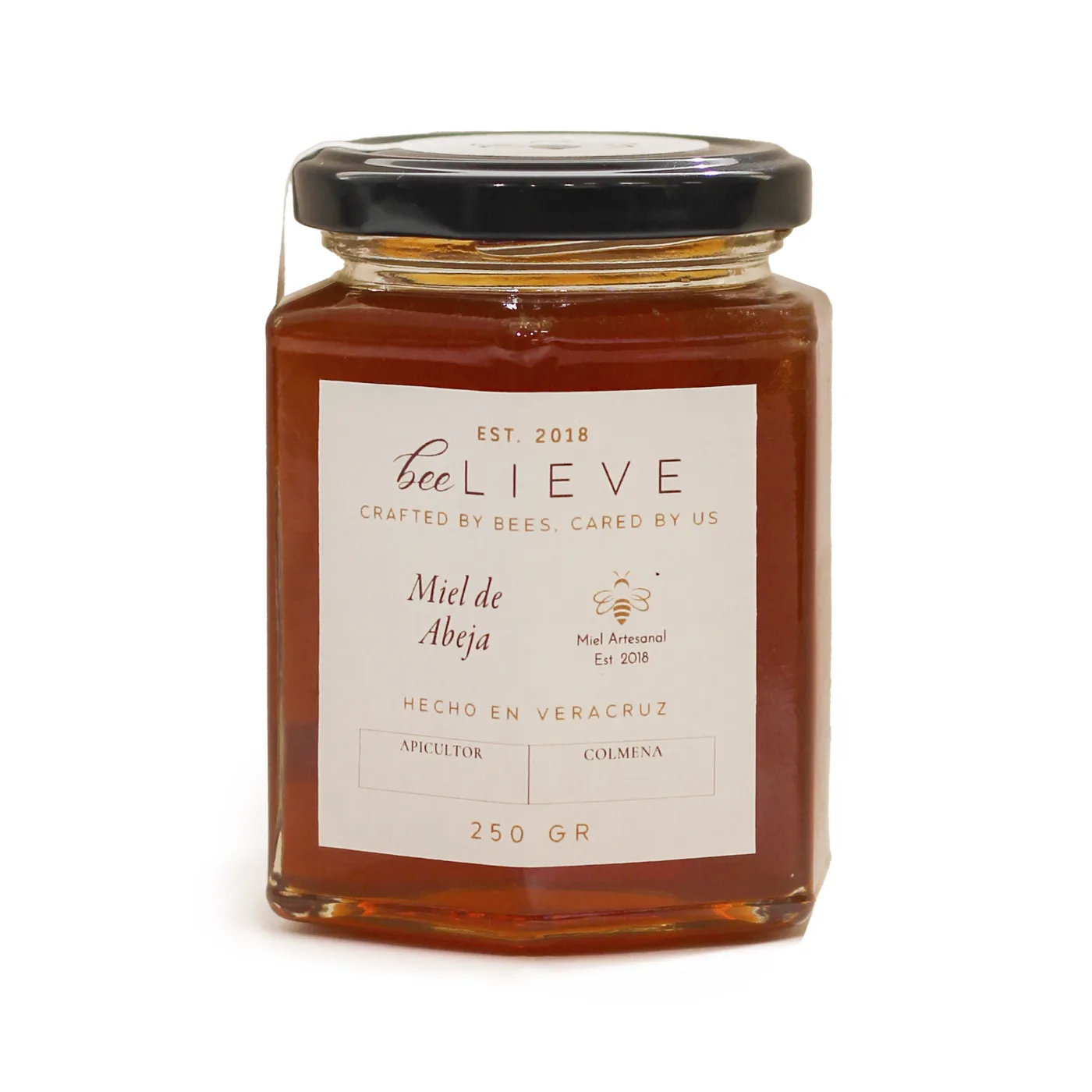 Frasco de cristal Beelieve 250 ml